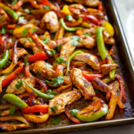 Sheet Pan Chicken Fajitas