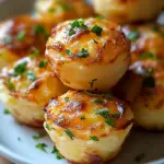 Cheesy Mashed Potato Puffs