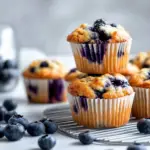 Protein Blueberry Muffins Freshly Baked