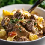 Slow-Cooker Beef Stroganoff