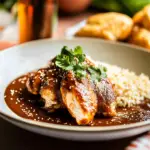 Chicken Mole Dish