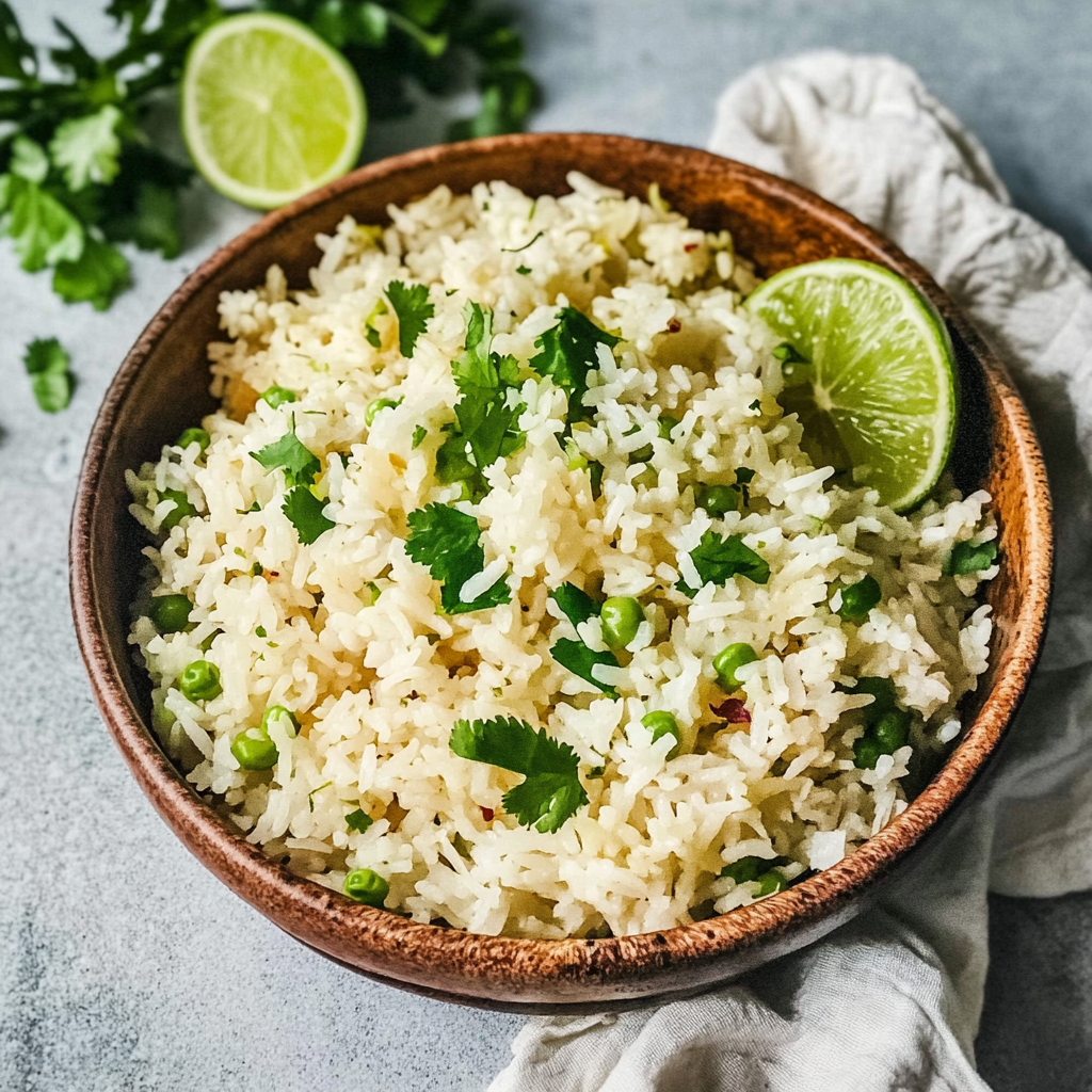 Recipe preparation for Cilantro Lime Rice