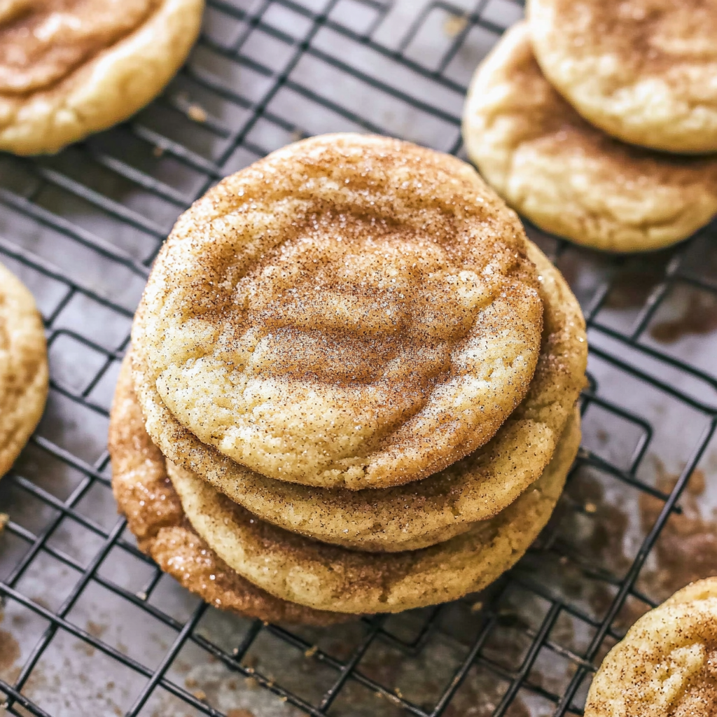 Recipe preparation for Chewy Snickerdoodle