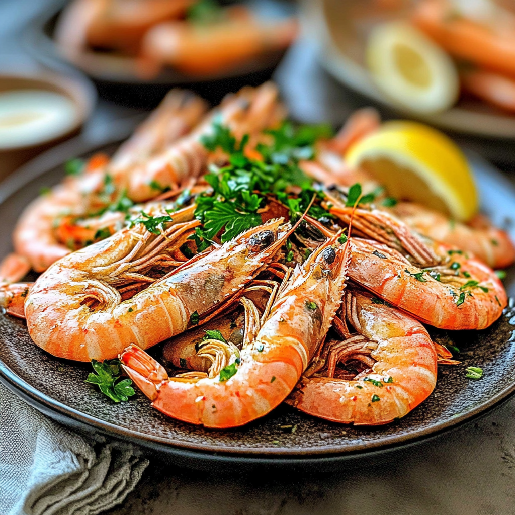 Recipe preparation for Juicy Shrimp Recipe
