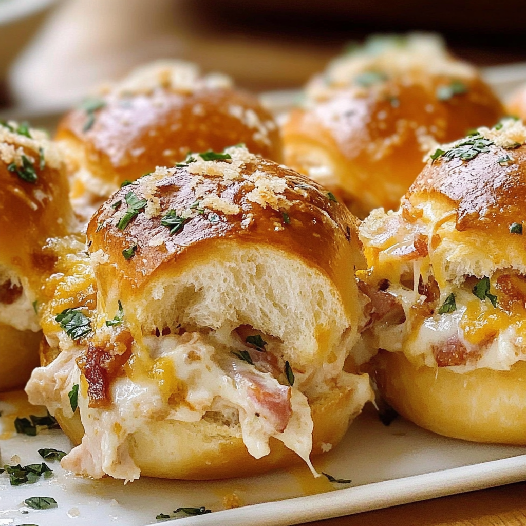 Recipe preparation for Chicken Bacon Ranch Pull Apart Rolls