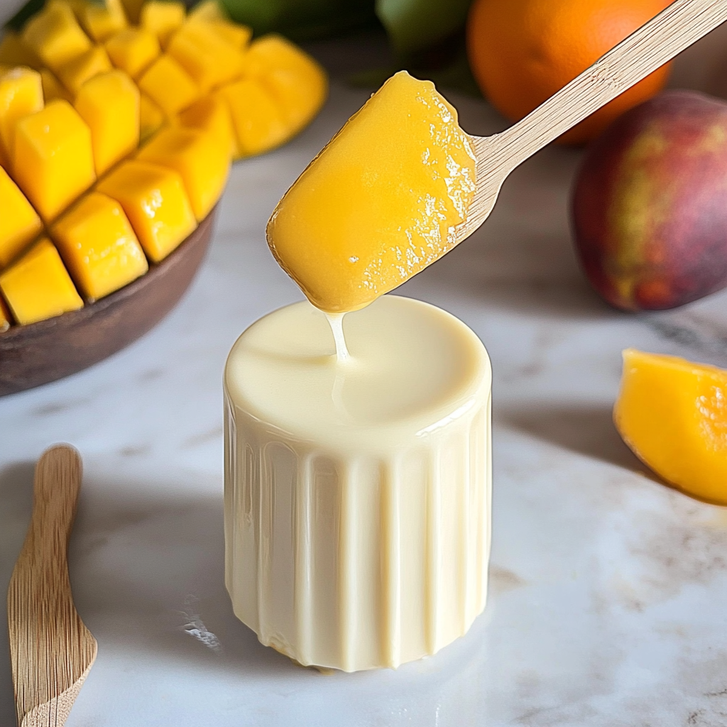 Recipe preparation for Mango Magnums