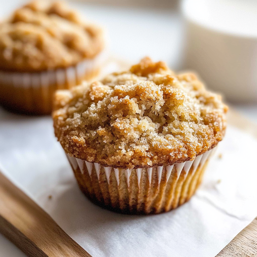 Recipe preparation for Banana Crumb Muffins