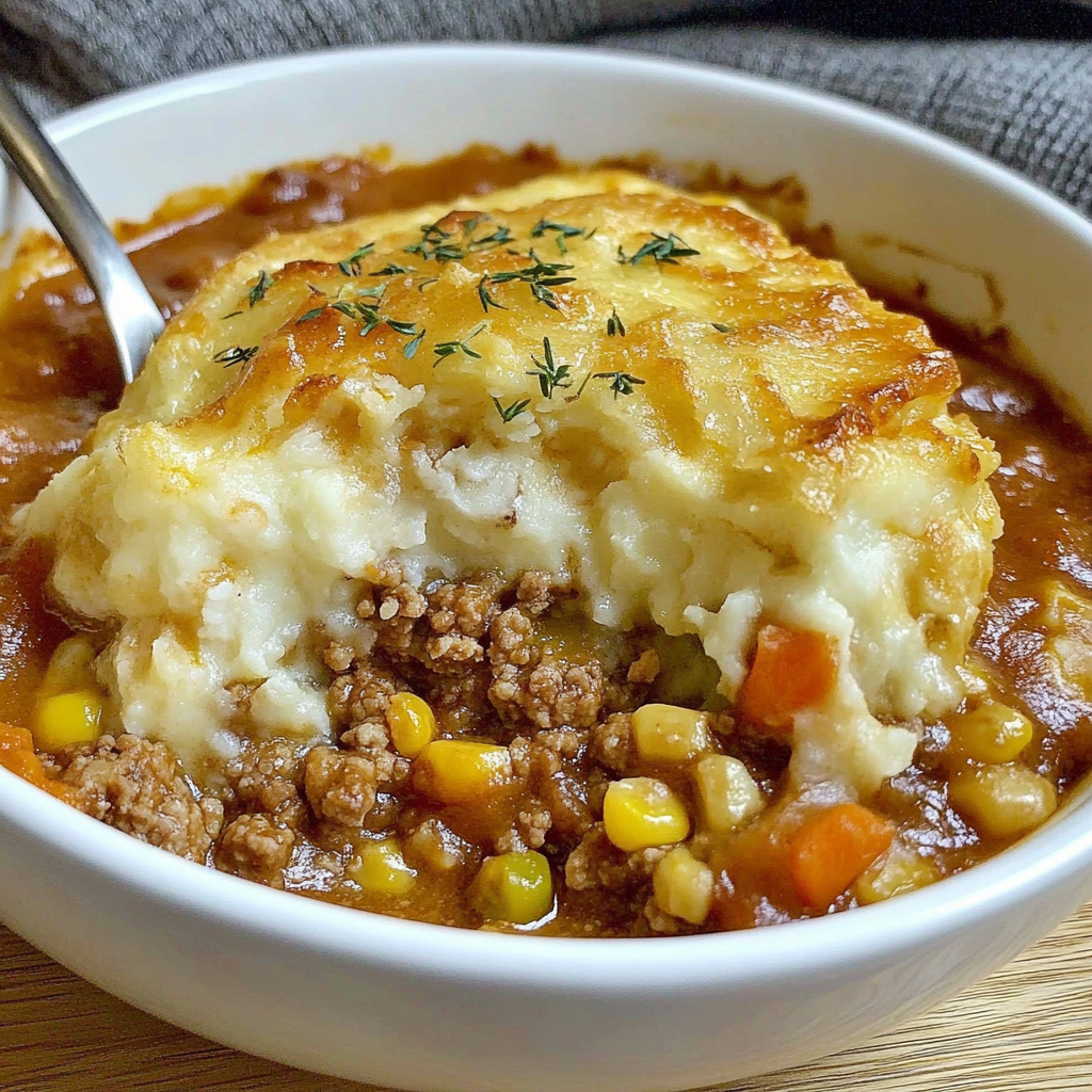 Recipe preparation for Quick & Easy Shepherd's Pie