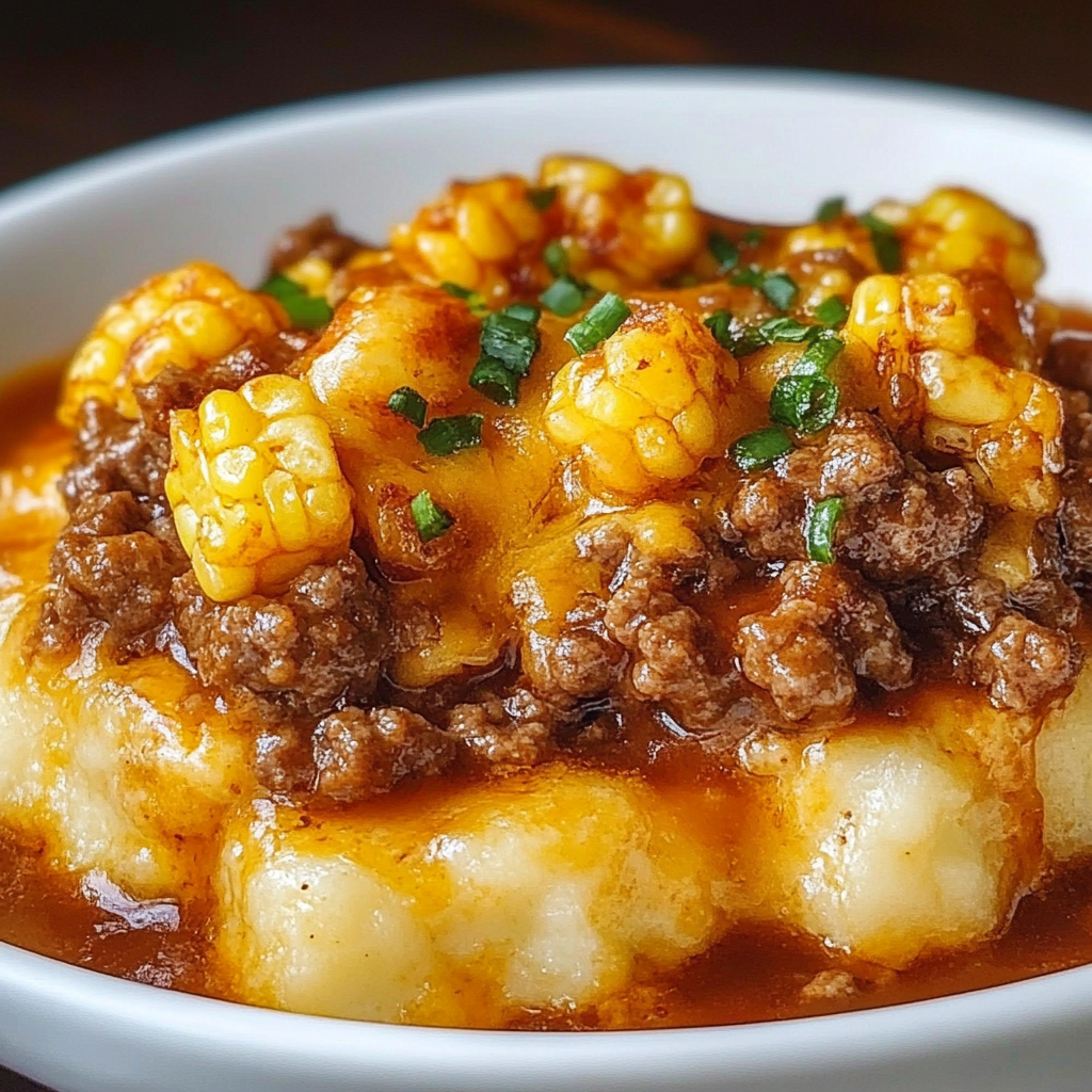 Recipe preparation for Cowboy Casserole