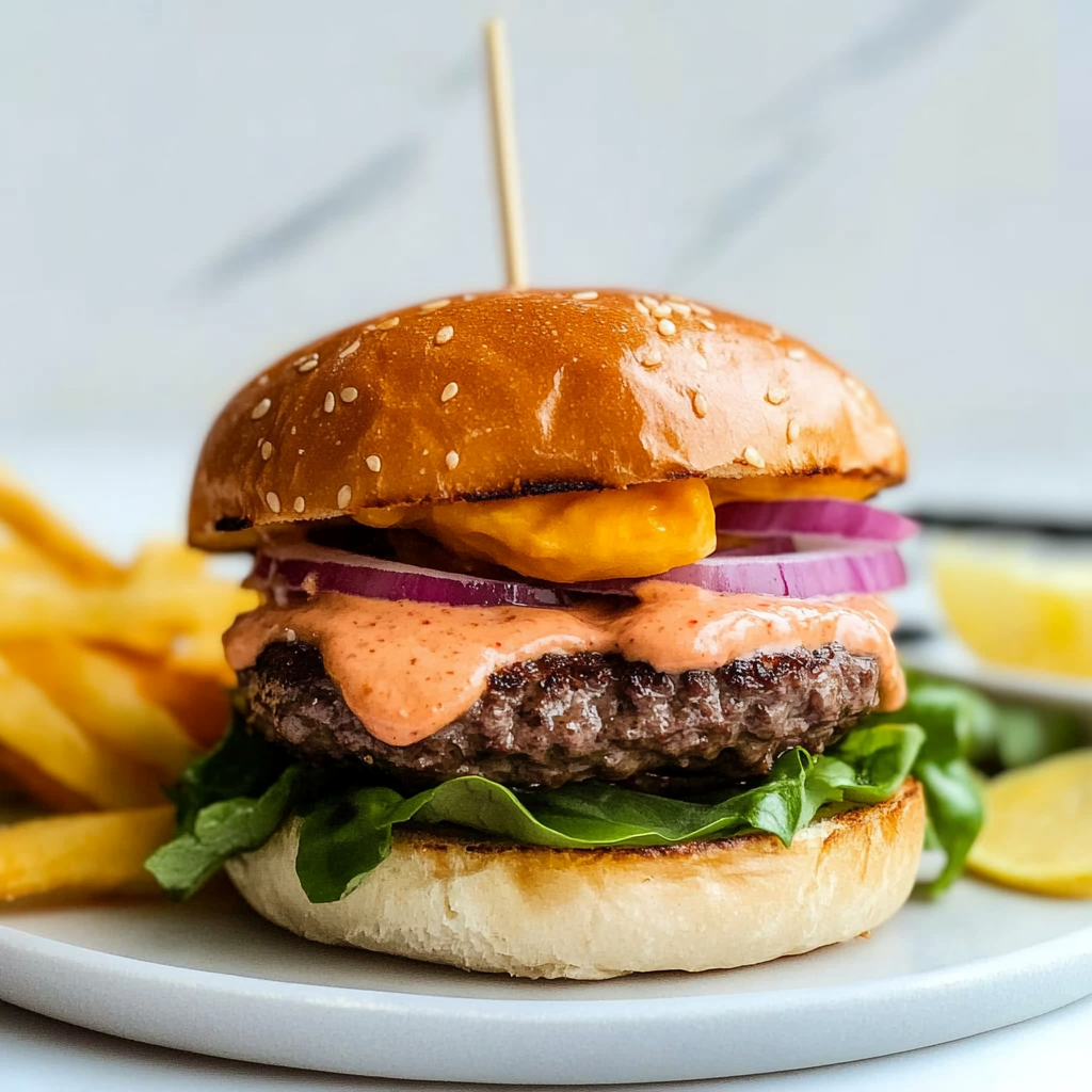 Recipe preparation for Healthy Beef Burgers