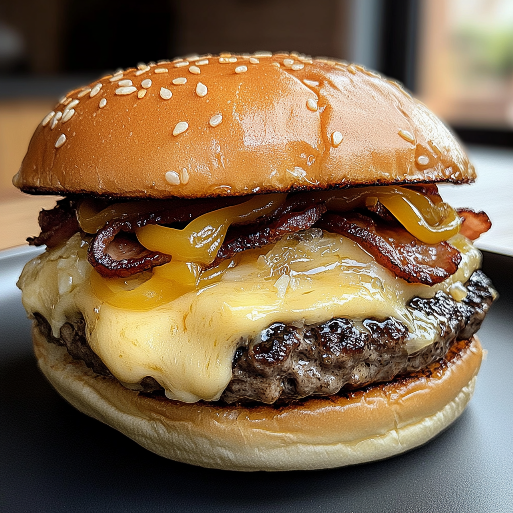 Recipe preparation for smash burger turkey baconnaise