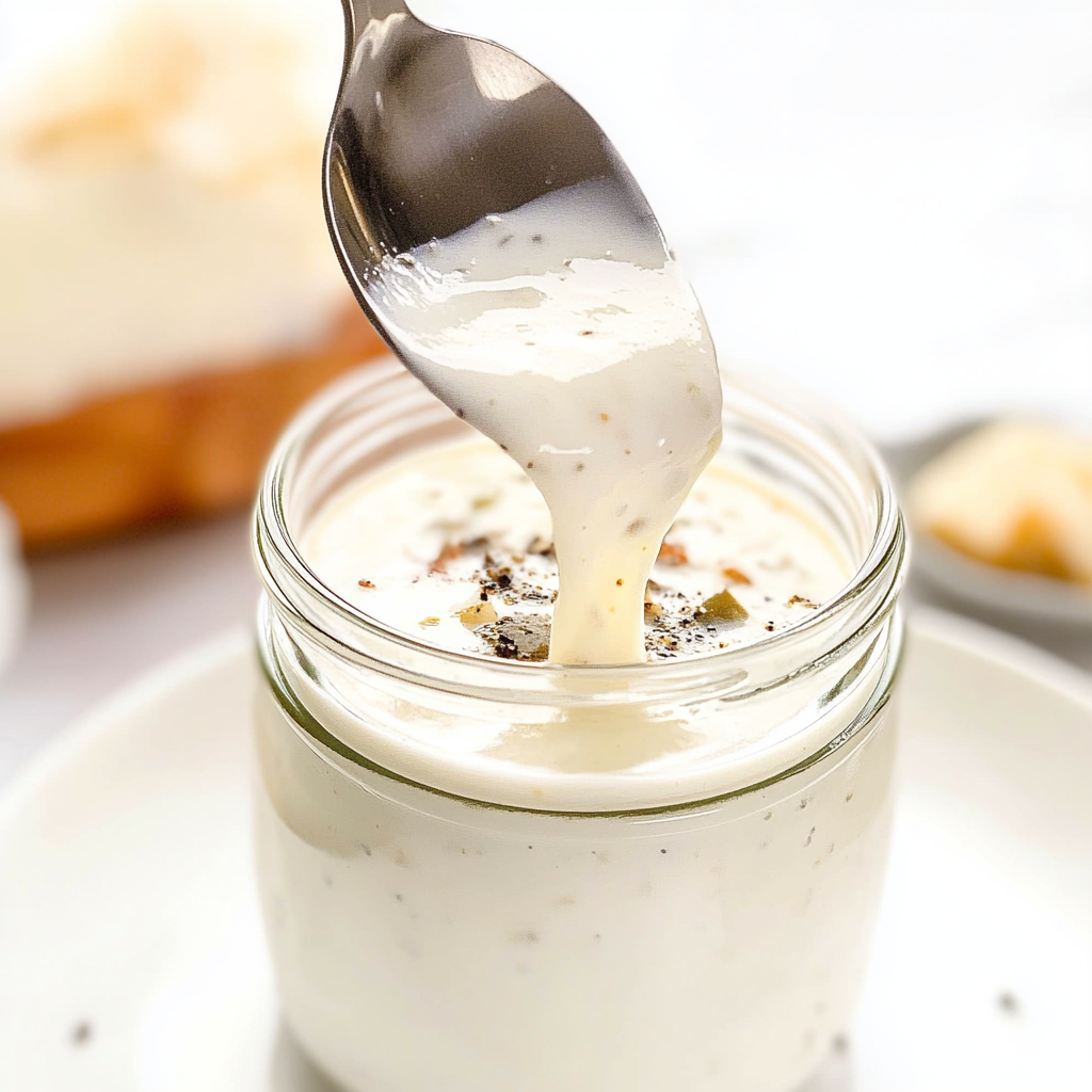 Recipe preparation for Alfredo Sauce