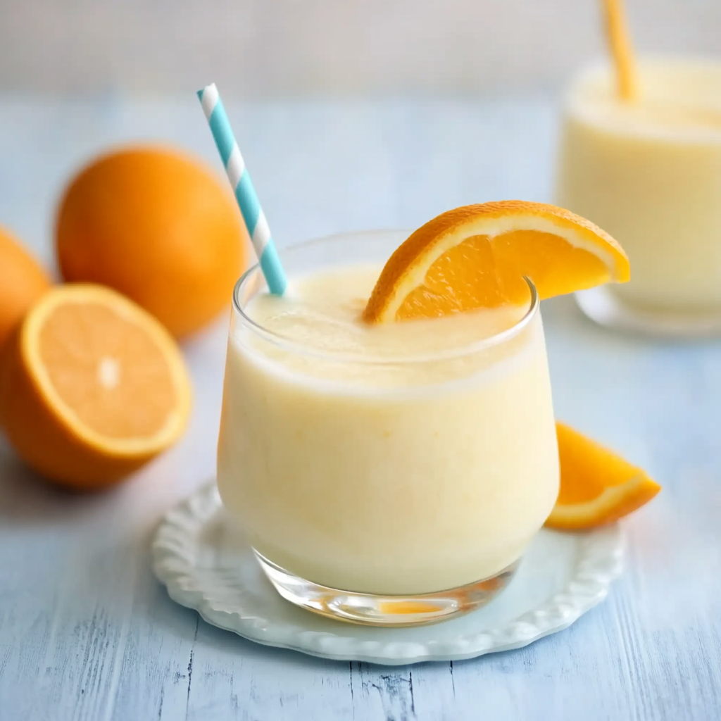 Recipe preparation for Classic Orange Julius