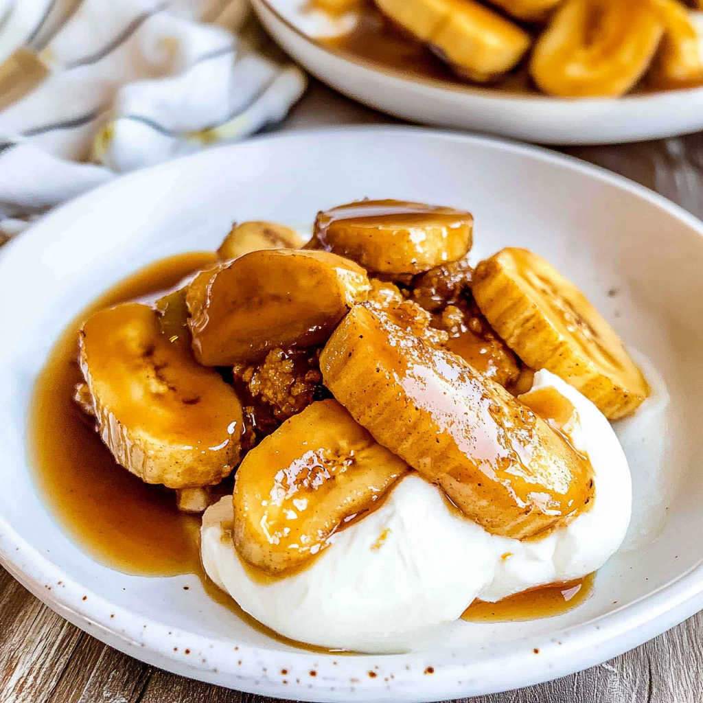 Recipe preparation for Bananas Foster Recipe