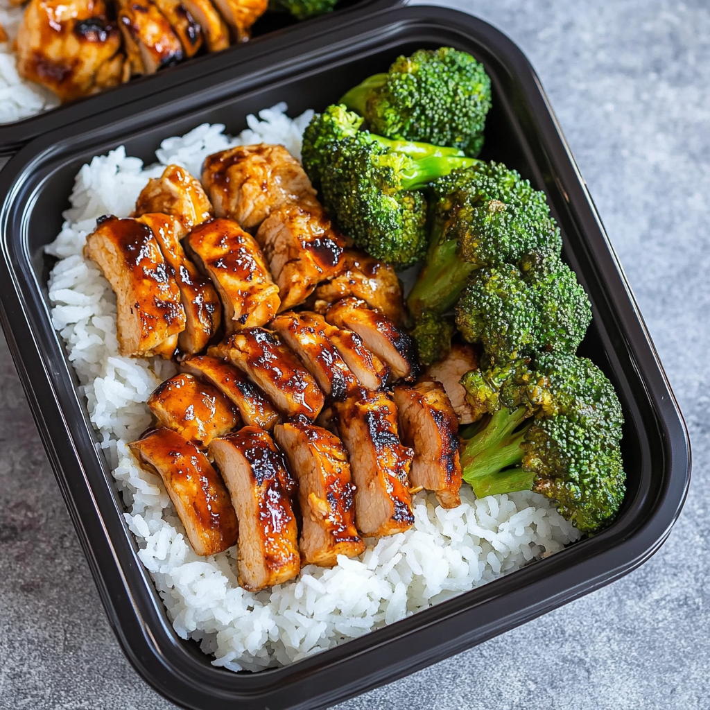 Recipe preparation for Chicken, Rice and Broccoli