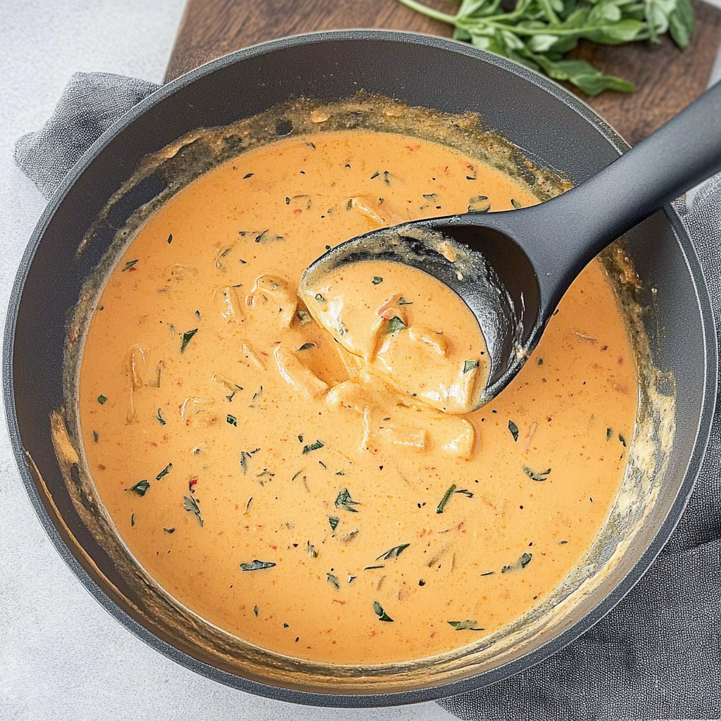 Recipe preparation for Ravioli Sauce