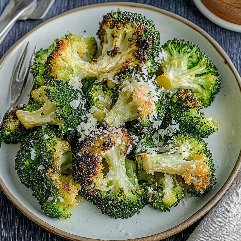 Recipe preparation for Oven Roasted Broccoli