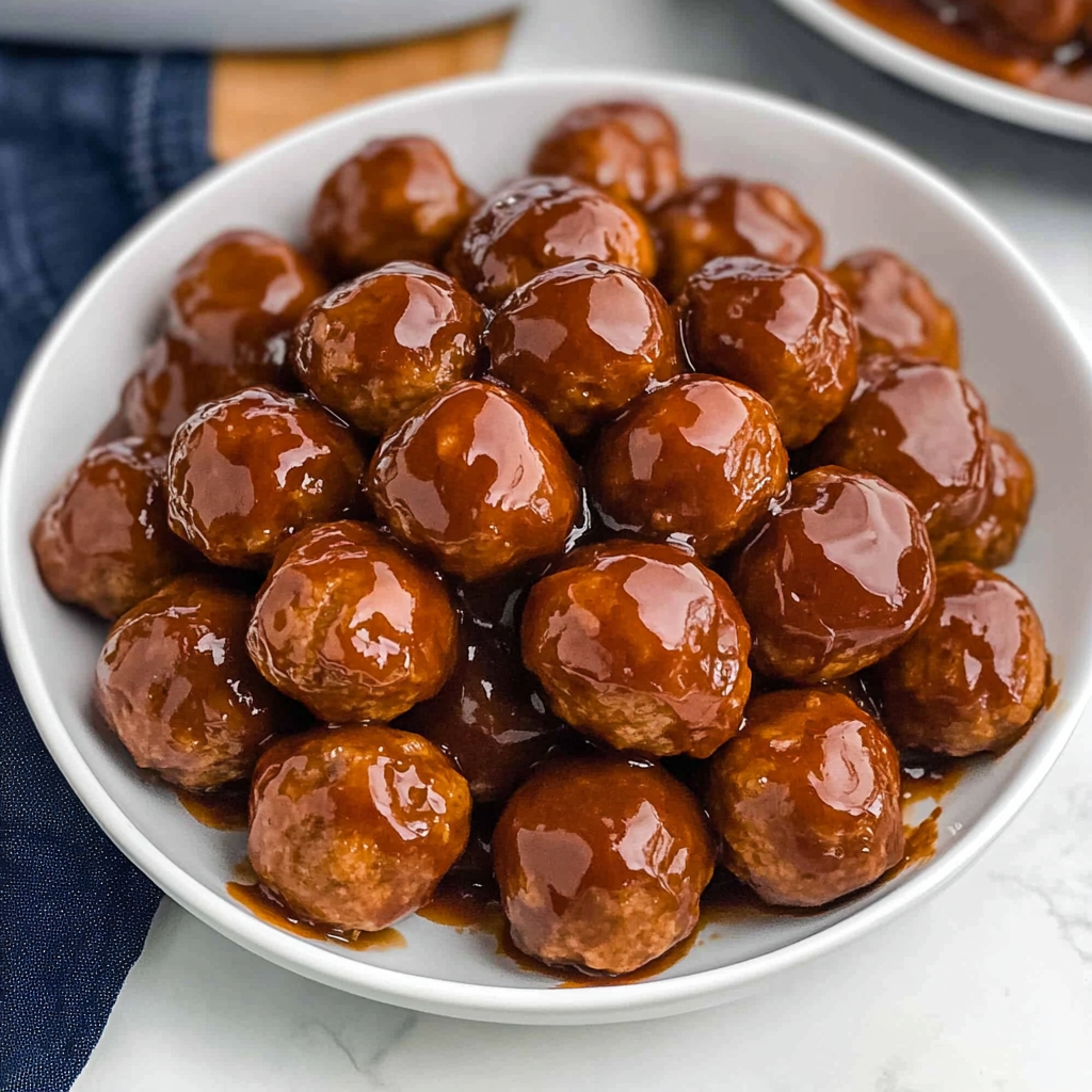 Recipe preparation for BBQ Meatballs