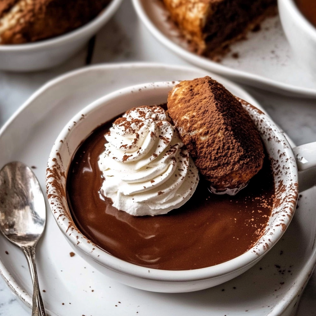 Recipe preparation for French Hot Chocolate