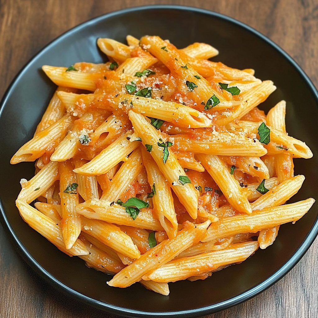 Recipe preparation for Gigi Hadid Pasta