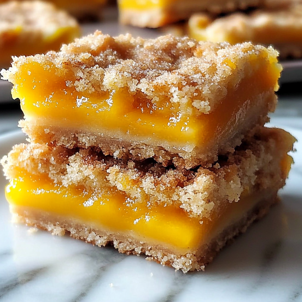 Recipe preparation for Heavenly Summer Peach Bars