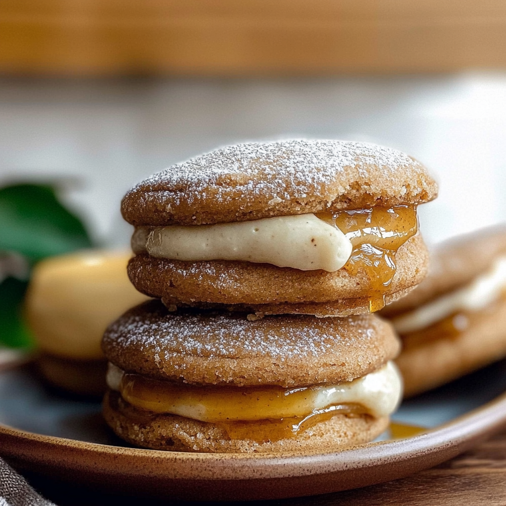 Recipe preparation for Apple Cider Whoopie Pies