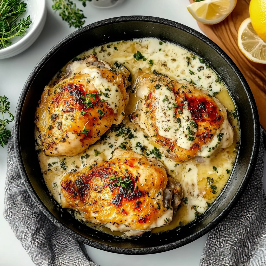 Recipe preparation for Baked Cream Cheese Chicken