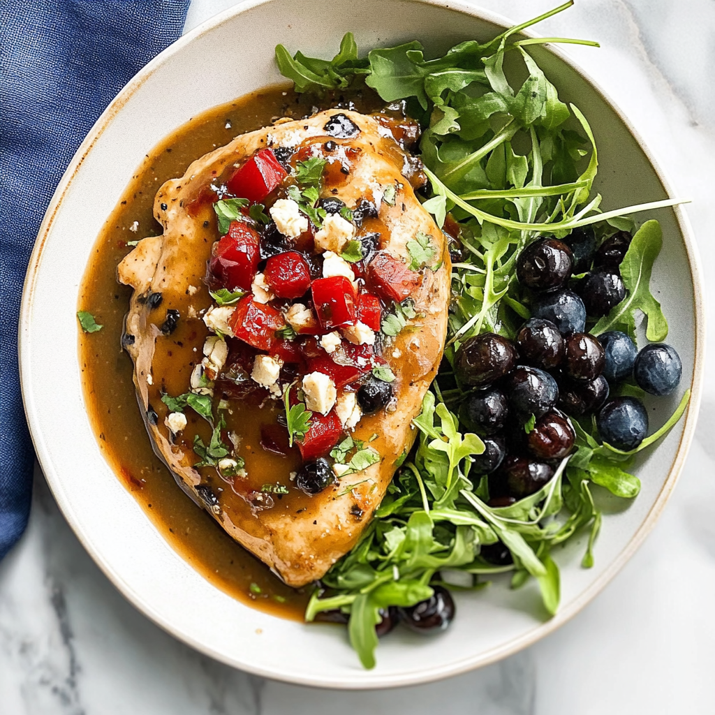 Recipe preparation for Balsamic Chicken