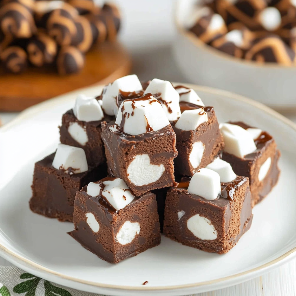 Recipe preparation for Hot Chocolate Fudge