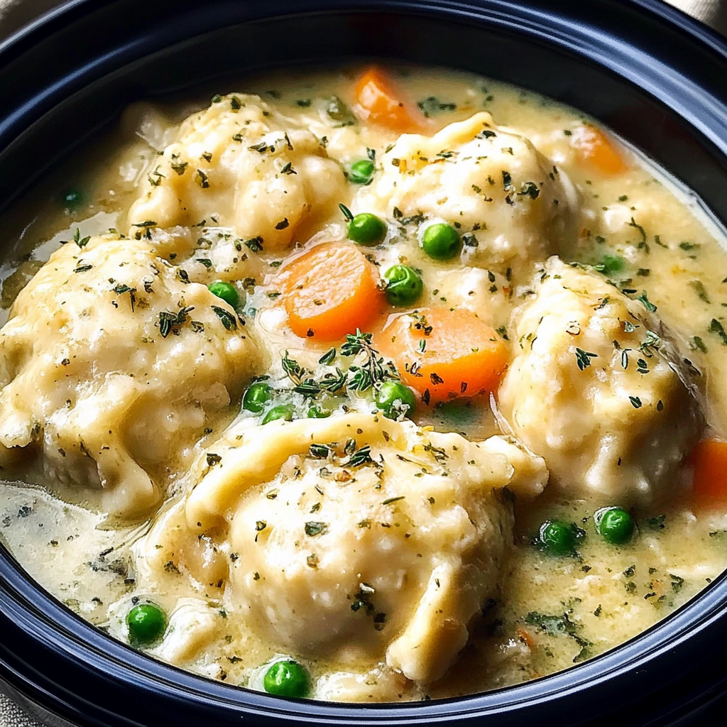 Recipe preparation for Chicken and Dumplings