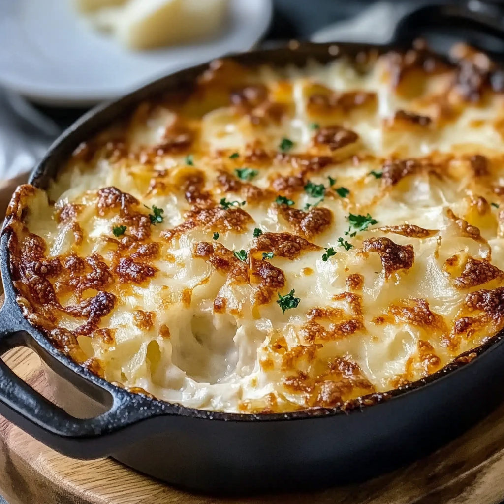 Recipe preparation for Caramelized Onion and Gruyere Dip Recipe