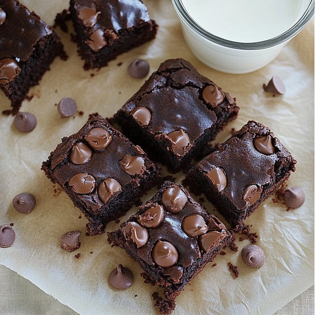 Recipe preparation for Flourless Black Bean Brownies