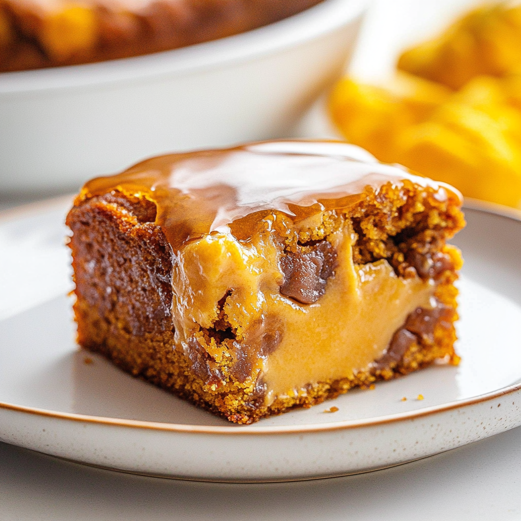 Recipe preparation for Pumpkin Honeybun Cake