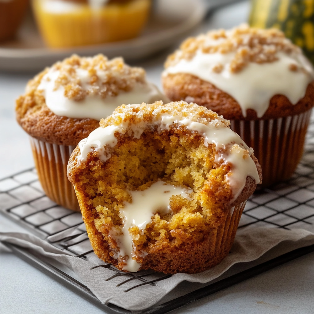 Recipe preparation for pumpkin muffins