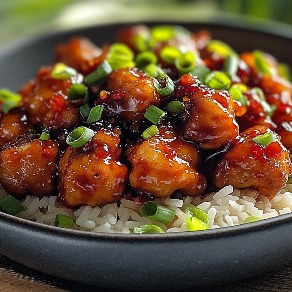 Recipe preparation for Sweet Chili Chicken