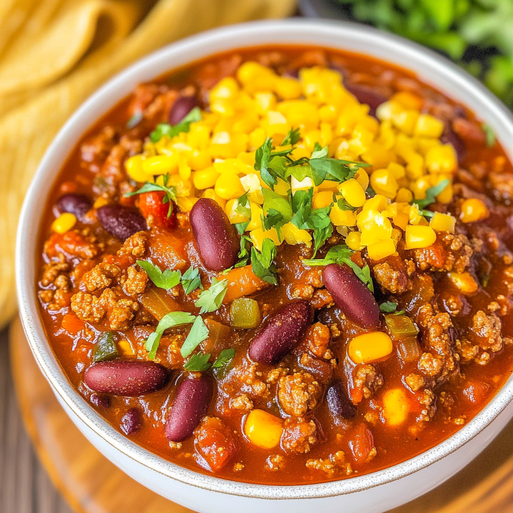 Recipe preparation for Crockpot Root Beer Chili