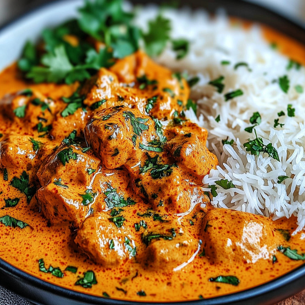 Recipe preparation for Flavorful Crockpot Butter Chicken