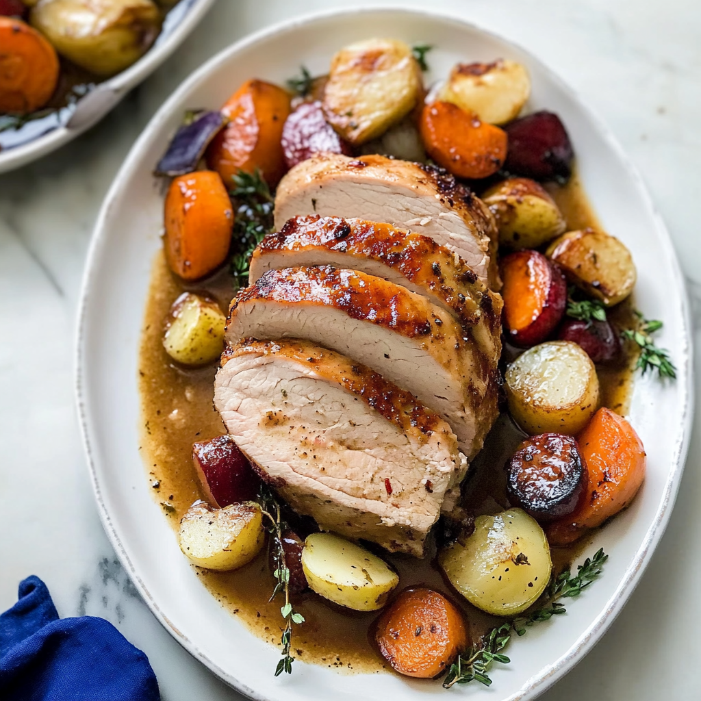 Recipe preparation for Pork Loin Roast