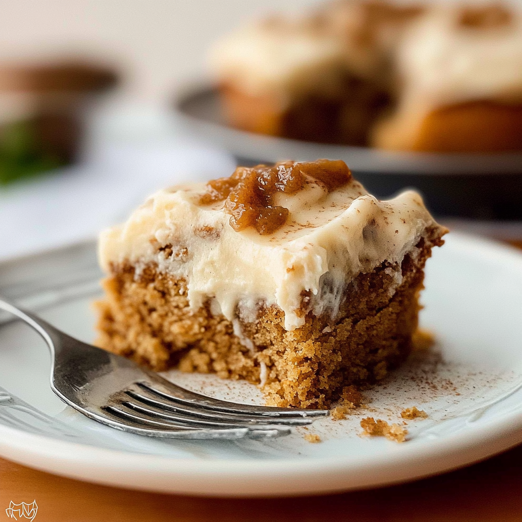 Recipe preparation for spice cake