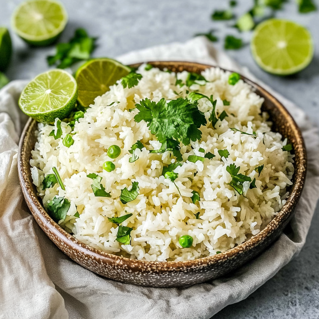 Recipe preparation for Cilantro Lime Rice