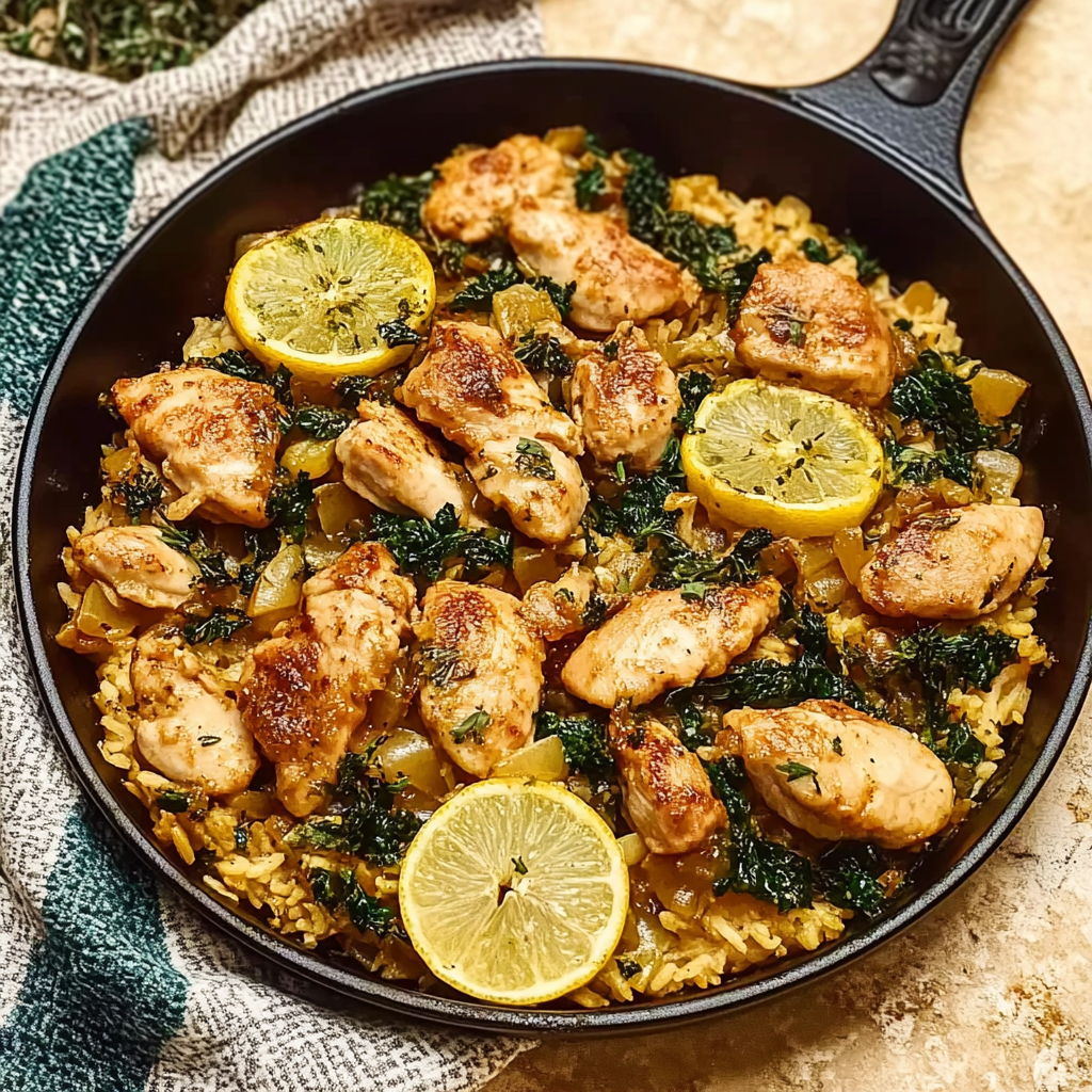 Recipe preparation for Chicken Piccata Casserole