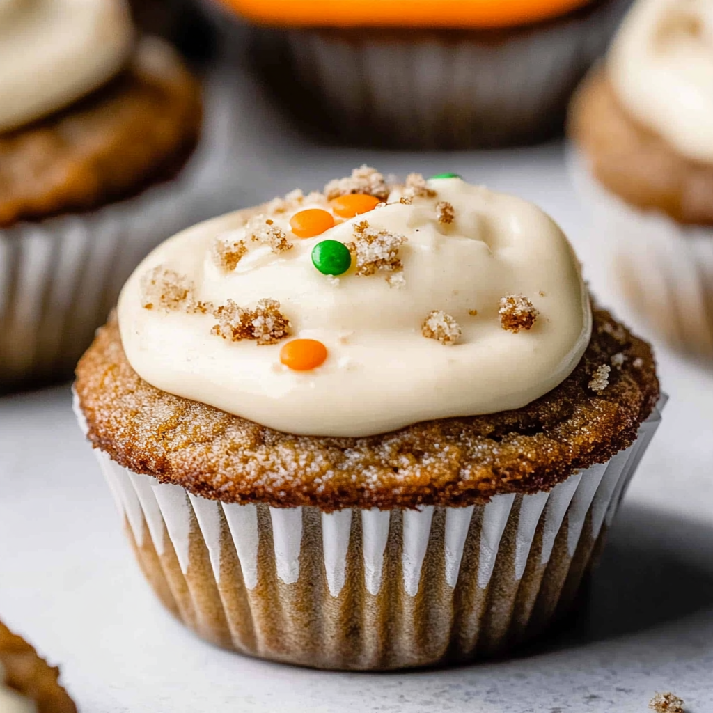 Recipe preparation for Carrot Cake Cupcakes