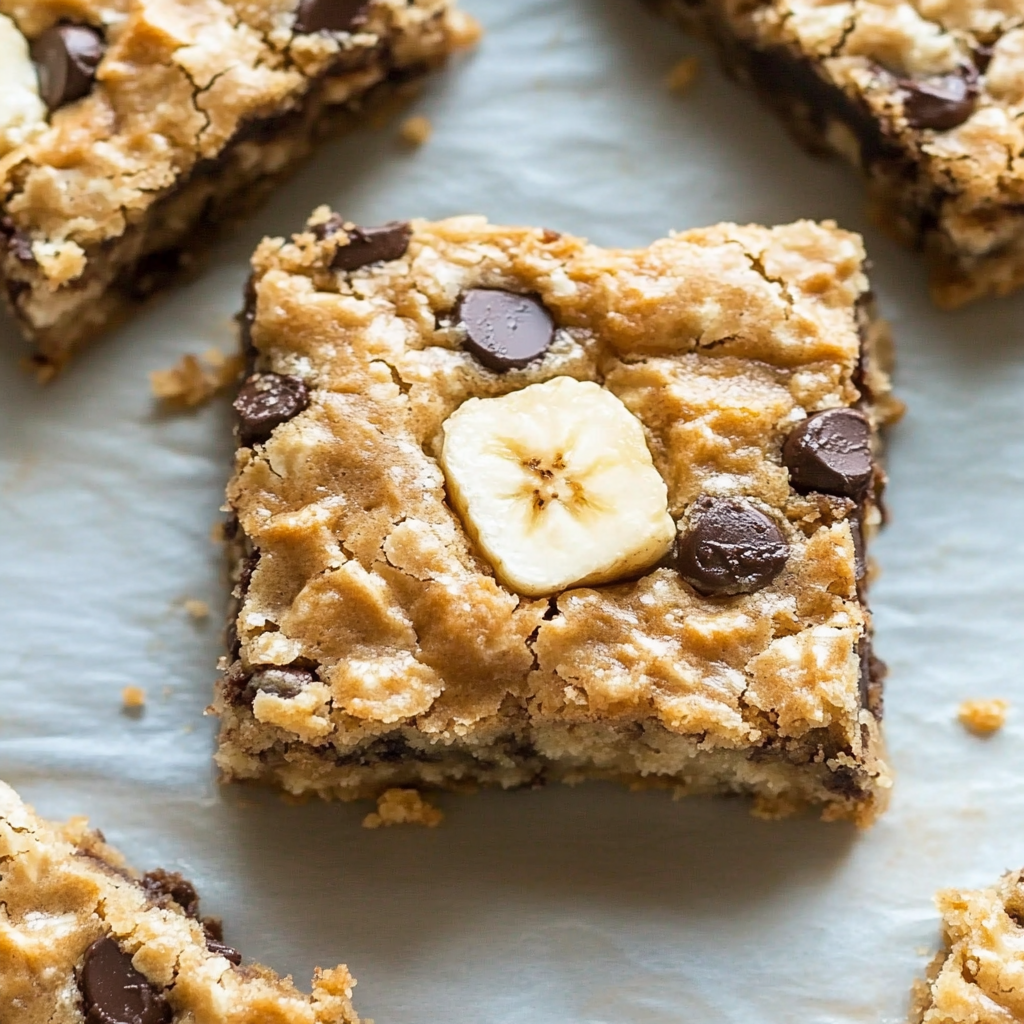 Recipe preparation for Banana Bars