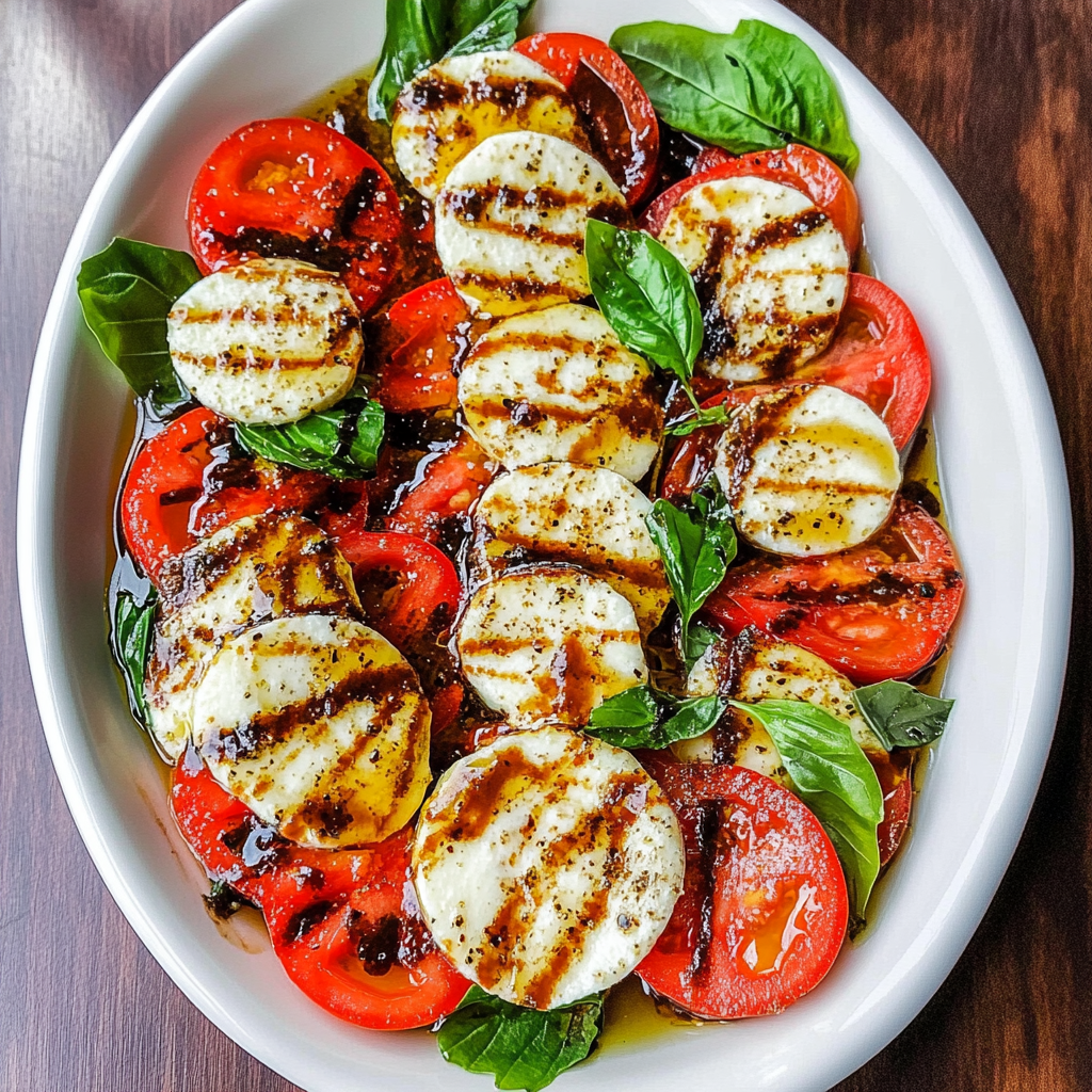 Recipe preparation for Classic Caprese Salad