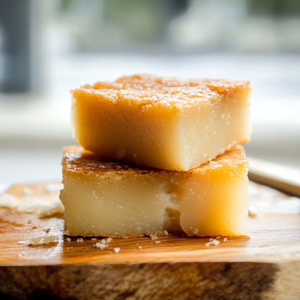 Recipe preparation for Classic Hawaii Butter Mochi Recipe