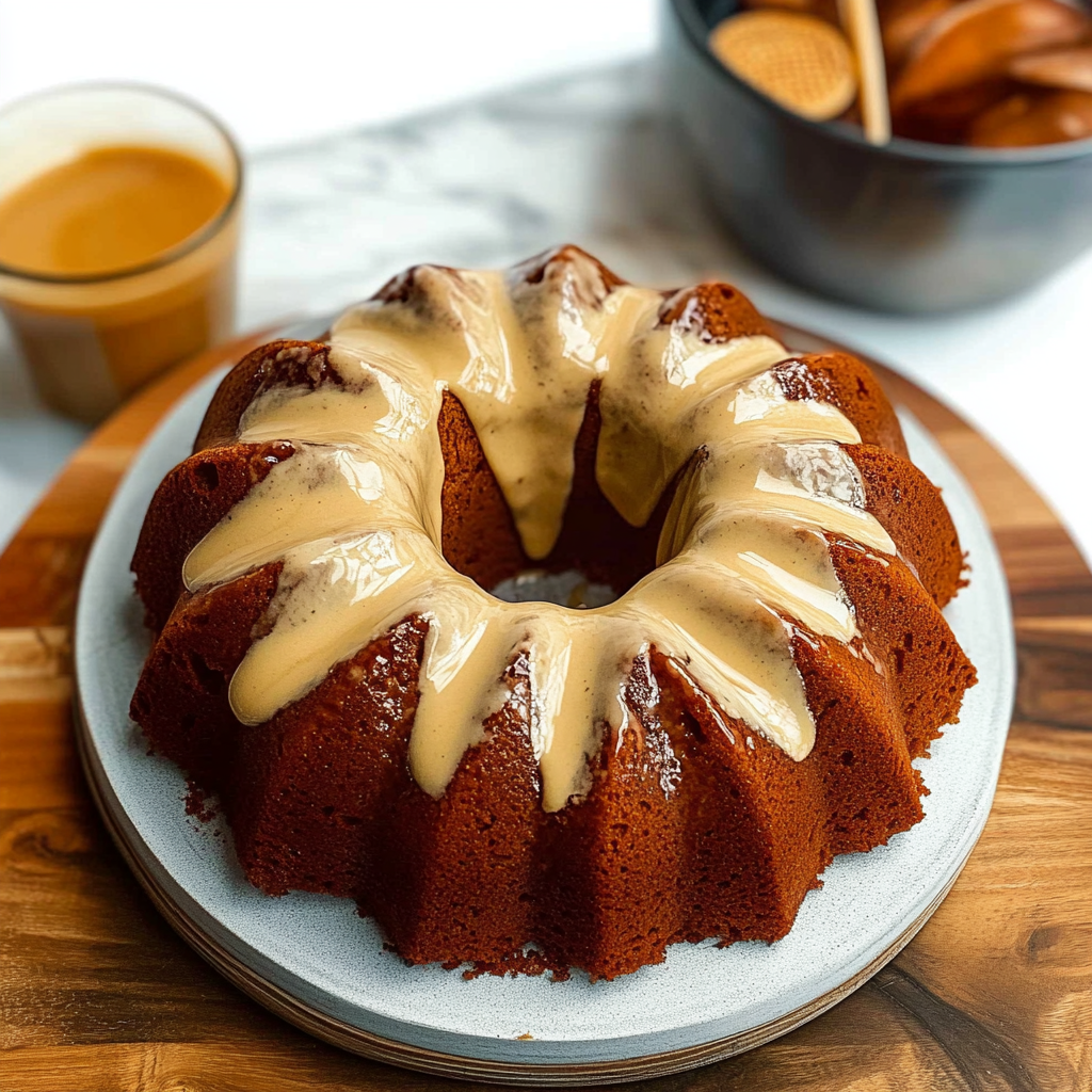 Recipe preparation for pumpkin bundt cake