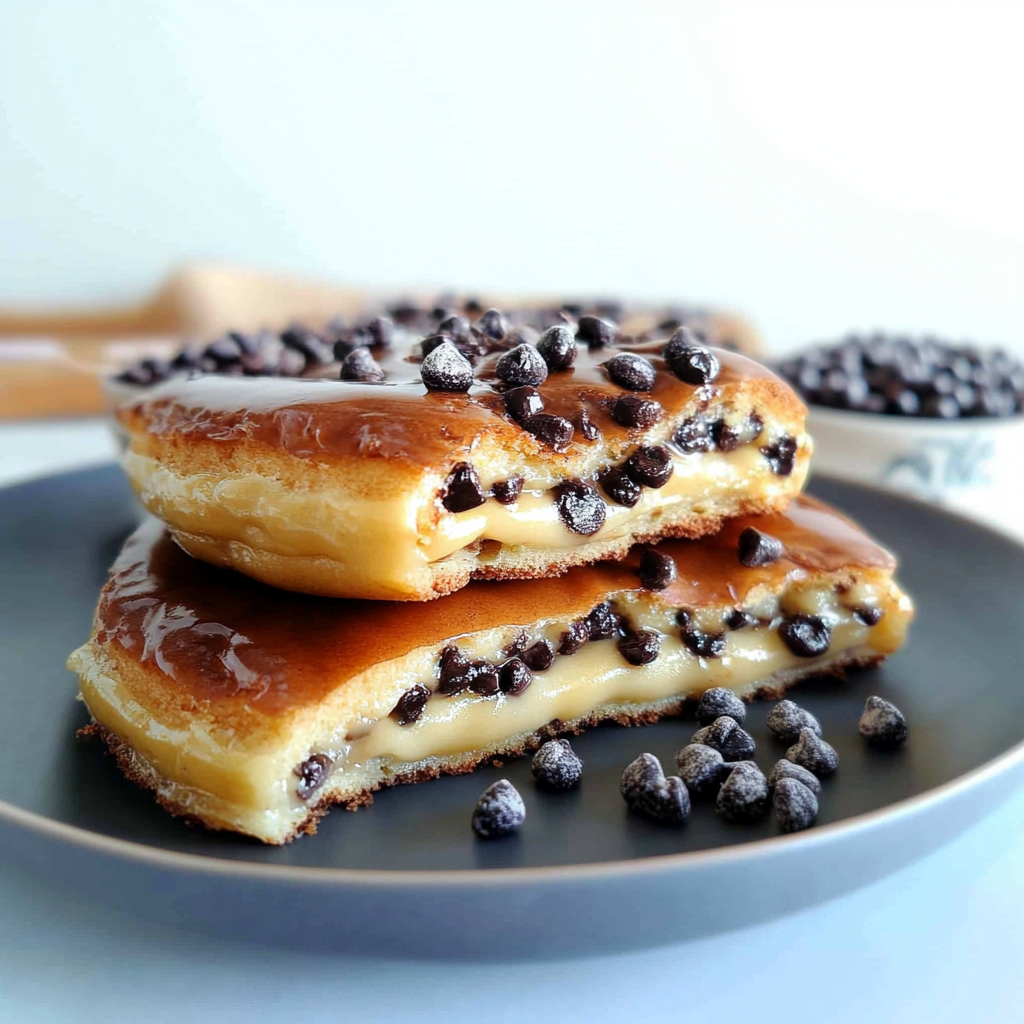 Recipe preparation for Chocolate Chip Vanilla Custard Brioche