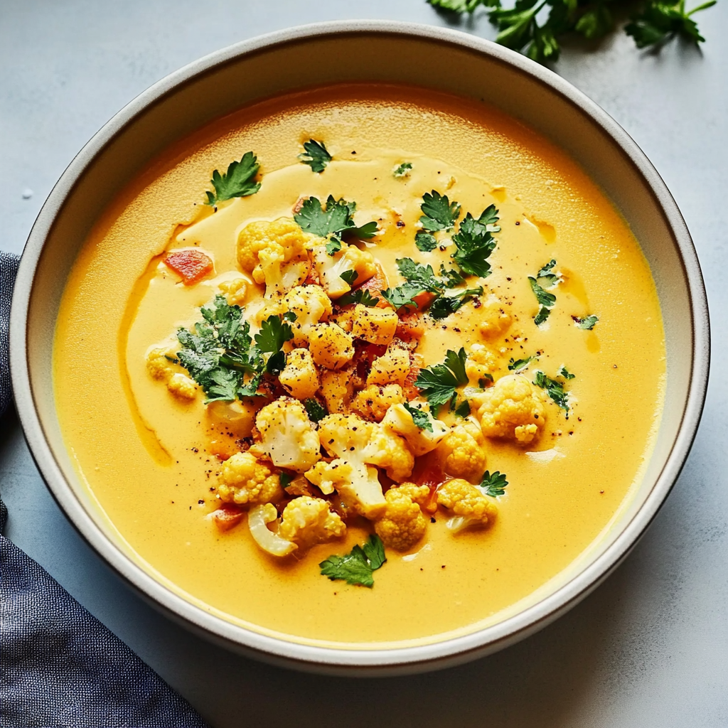 Recipe preparation for Golden Soup