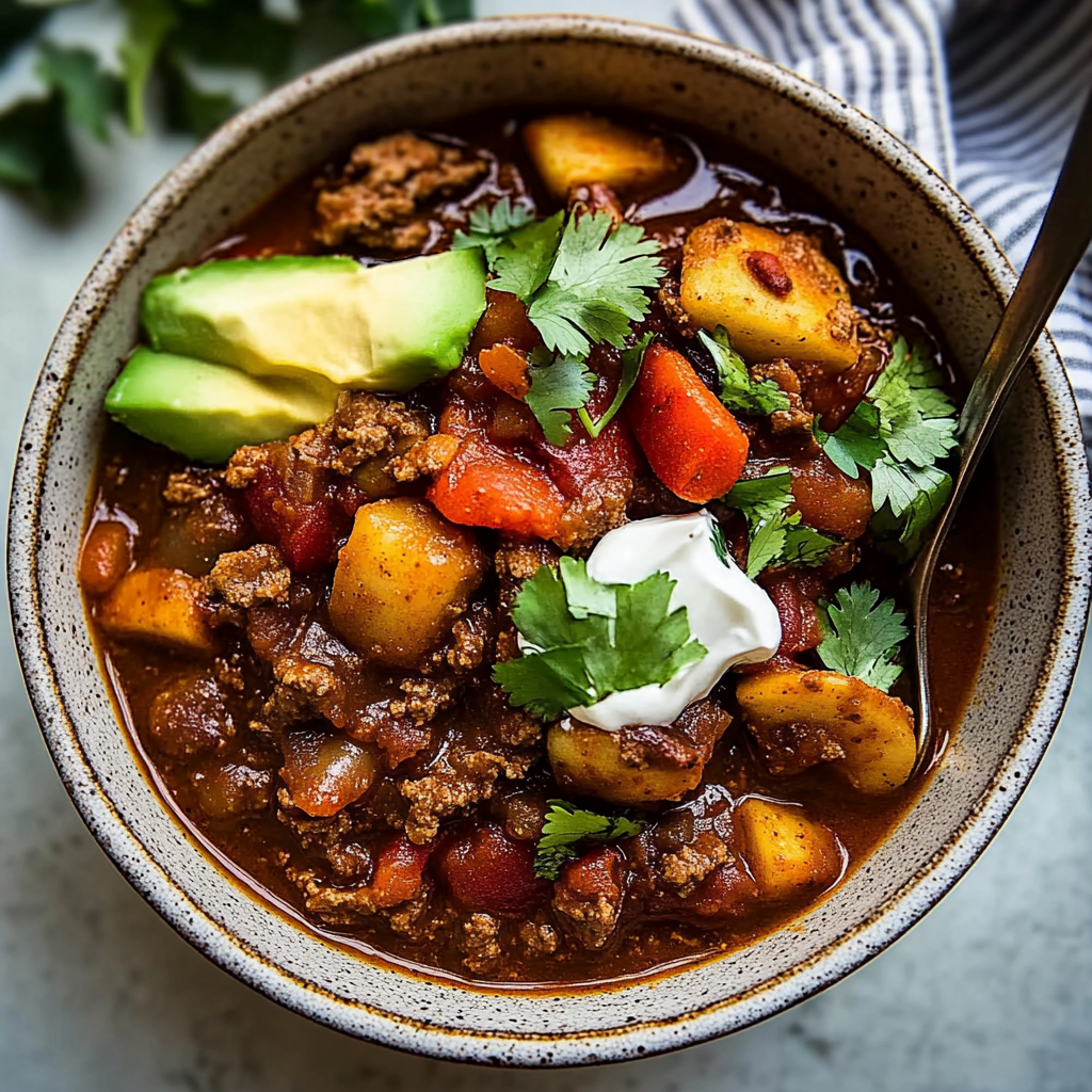 Recipe preparation for Crock-Pot Paleo Chili