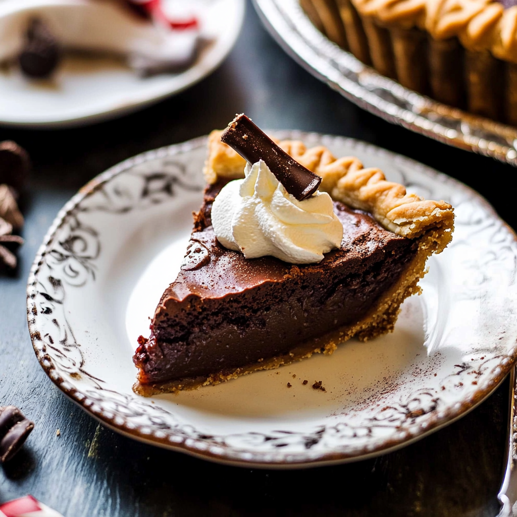 Recipe preparation for Magical Chocolate Chess Pie